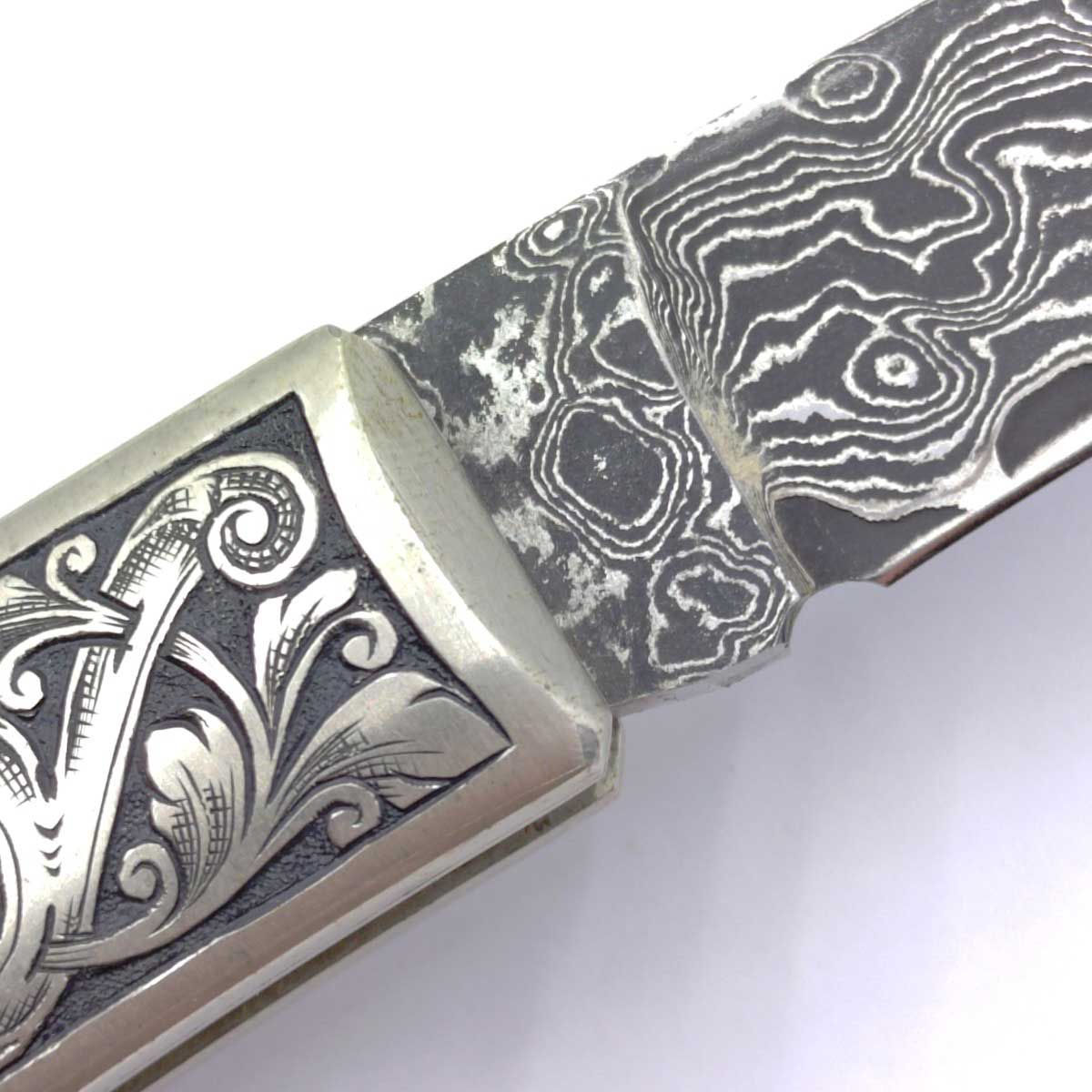 木屋 KIYA 1792-1992 200周年記念モデル ダマスカス フォールディング