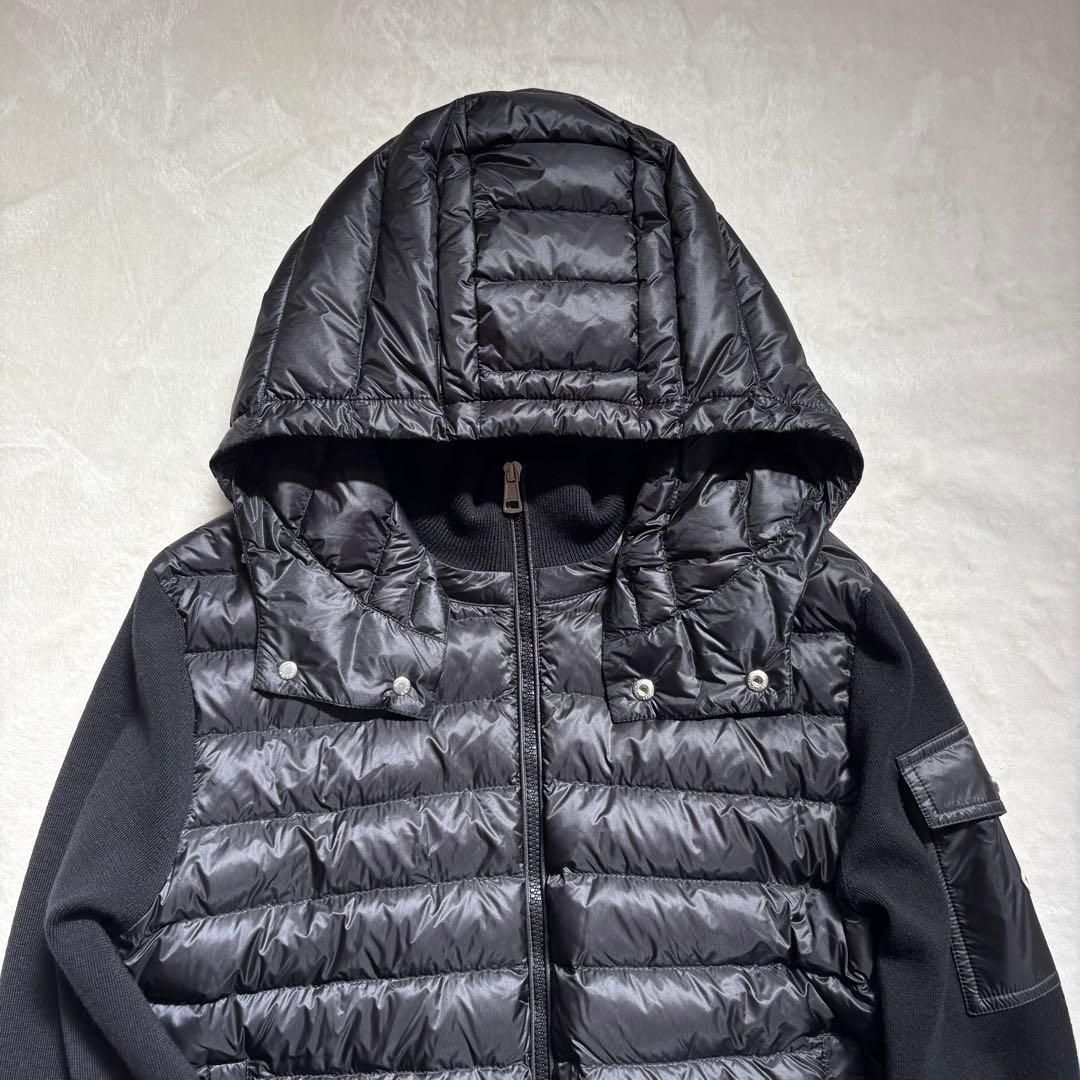 モンクレール　ダウン×スウェット　ジップブルゾン モンクレール ダウン×スウェット ジップブルゾン