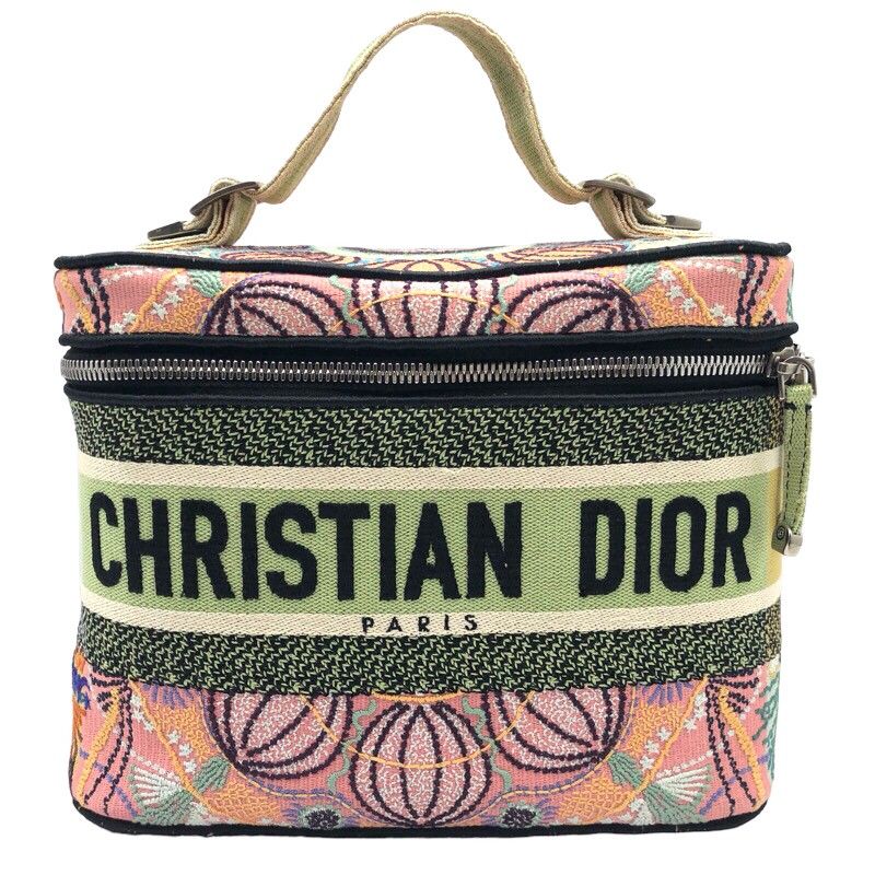 クリスチャン・ディオール Christian Dior バニティバッグ キャンバス