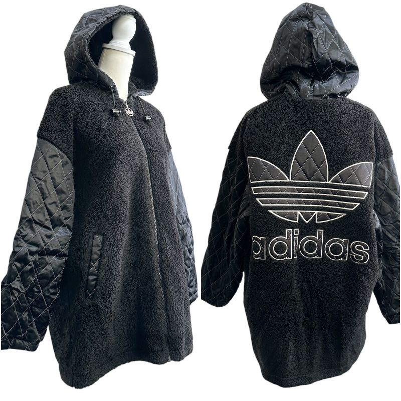 ★訳あり★ adidas ジャケット・アウター フリースジャケット・ボアジ u1