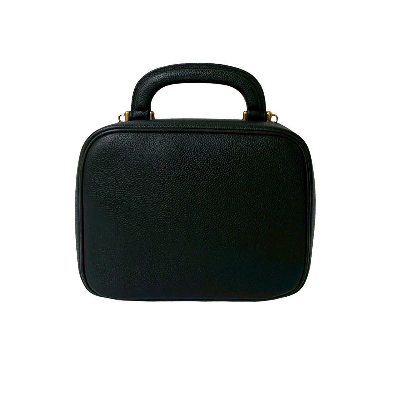 シャネル CHANEL 正規品 バニティ カーフ カード シール無し ジャンク 極 美品 カード シール有 4番台 CHANEL シャネル ココマーク