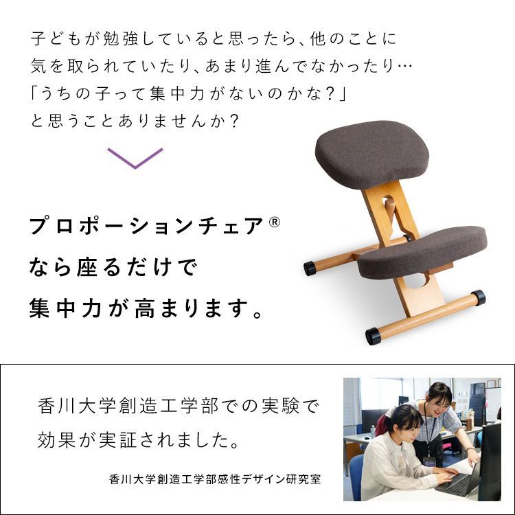 プロポーションチェア バランスチェア 大人 宮武製作所 プロポーション