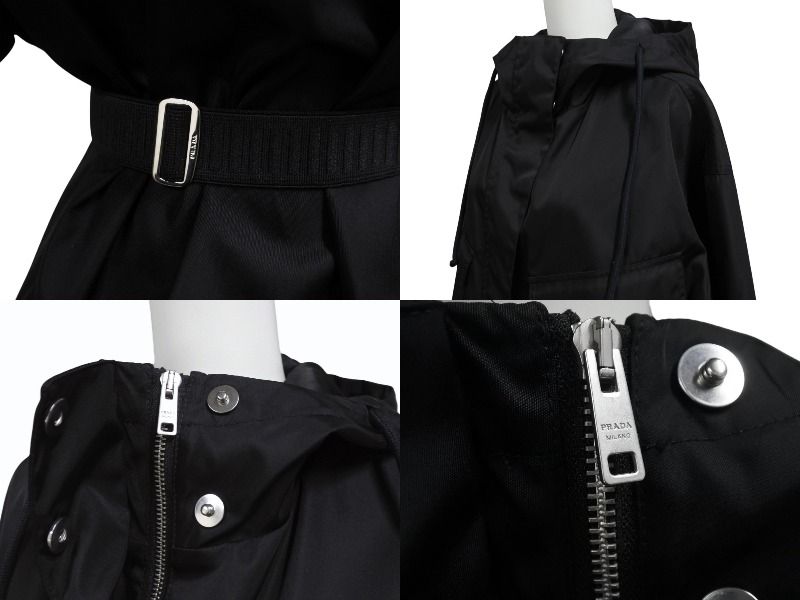 極美品 PRADA プラダ Re-Nylon リナイロン トライアングルロゴ