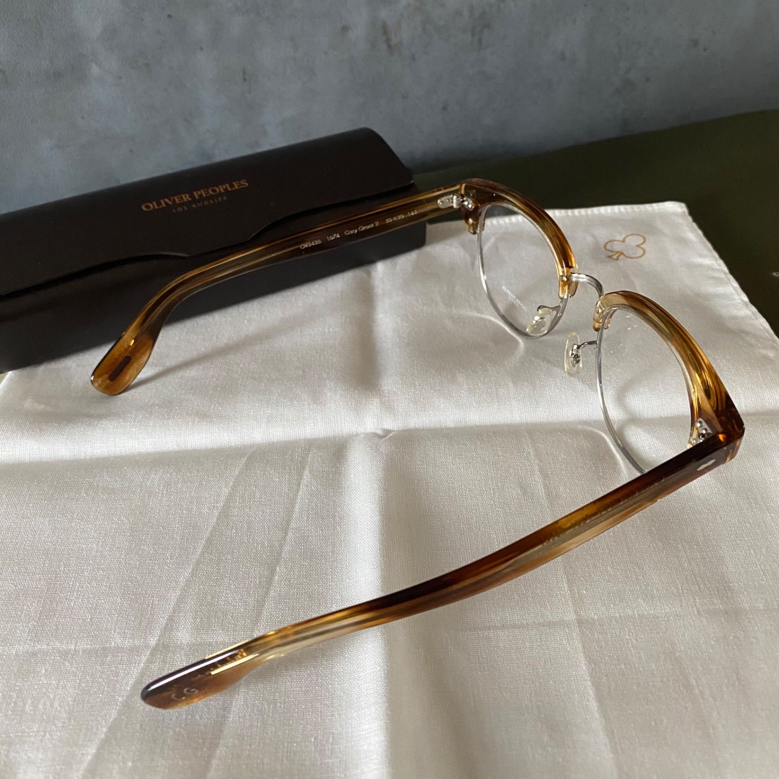 OV245 新品 OLIVER PEOPLES CARY GRANT 2 メガネ オリバーピープルズ ケーリーグラント - メルカリ