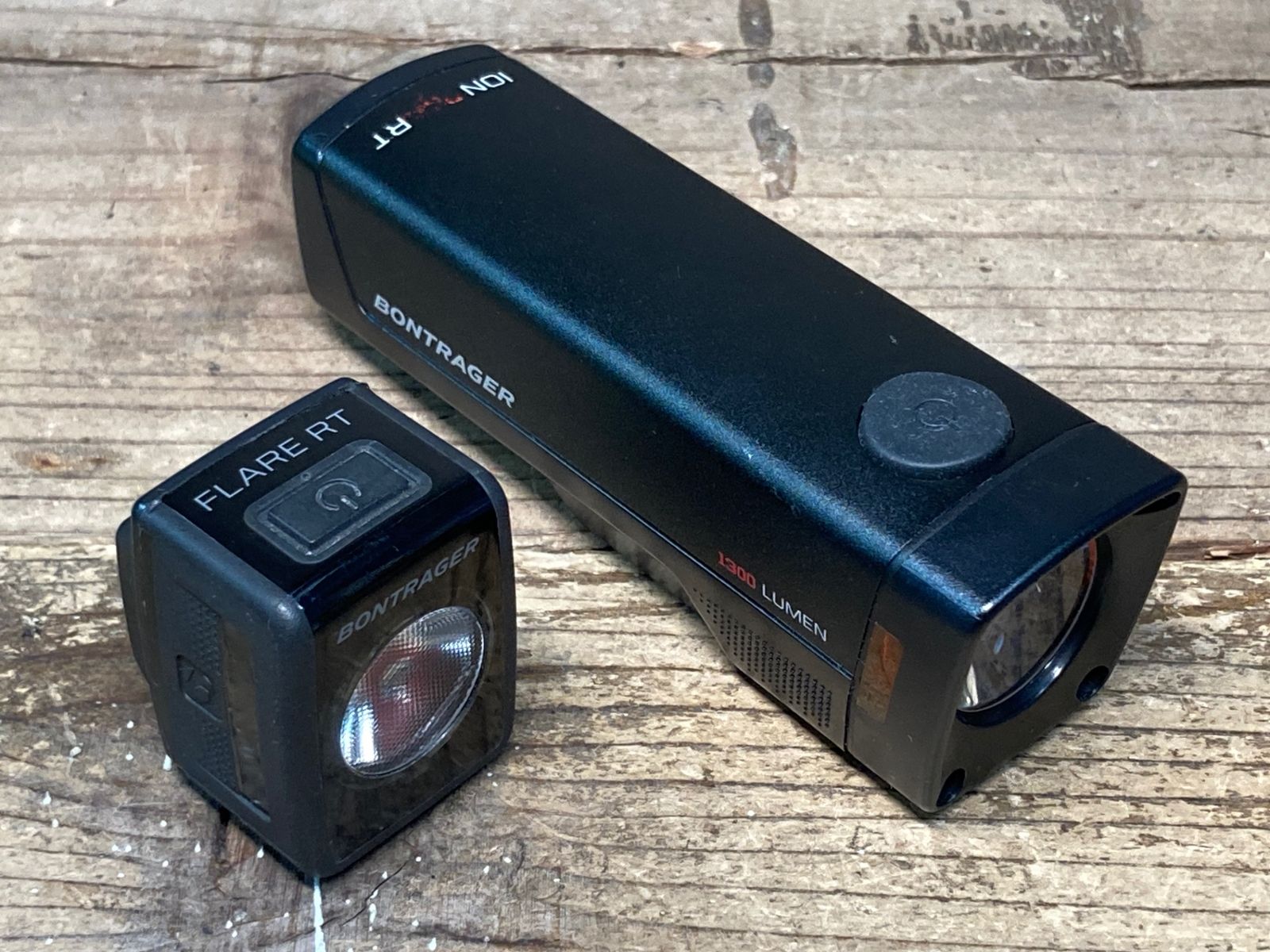 IM030 ボントレガー BONTRAGER ION PRO RT FLARE RT フロント テールライトセット 点灯 済み