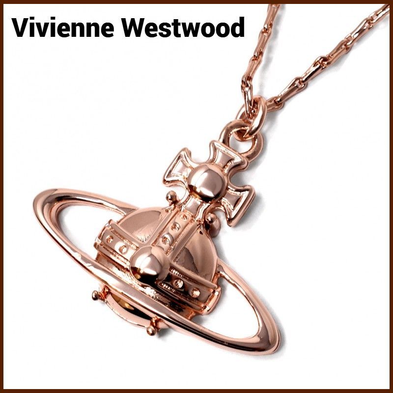 ダイゾー ナチュラル 【vivienne westwood】ネックレス ピンクゴールド