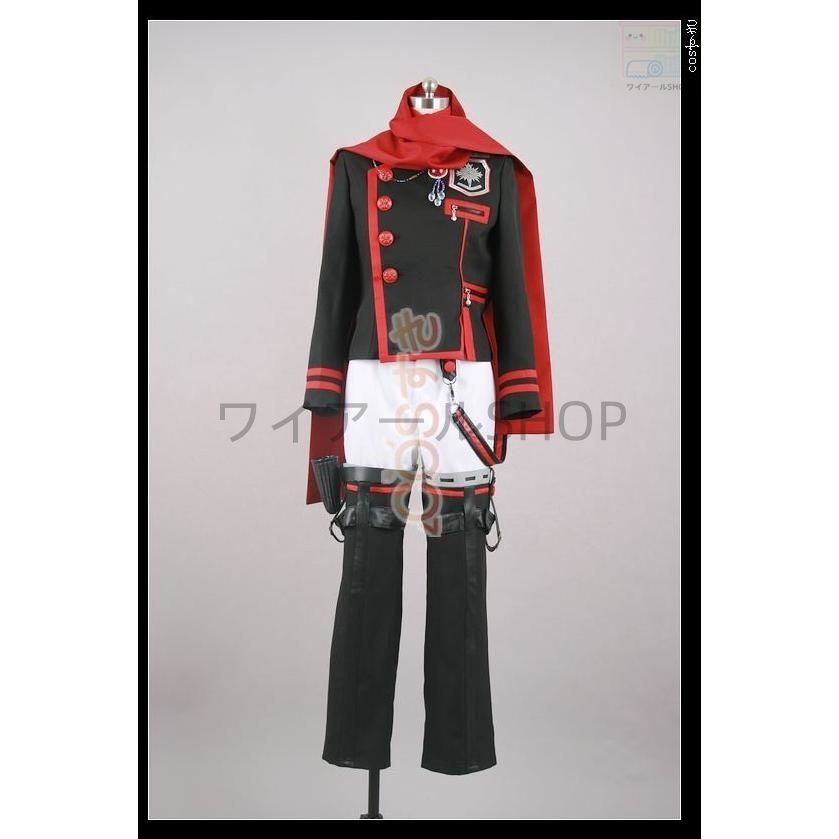 D.Gray-man ディーグレイマン 第三新団服 ラビ Lavi 風 コスプレ衣装 演出服 変装 cosplay