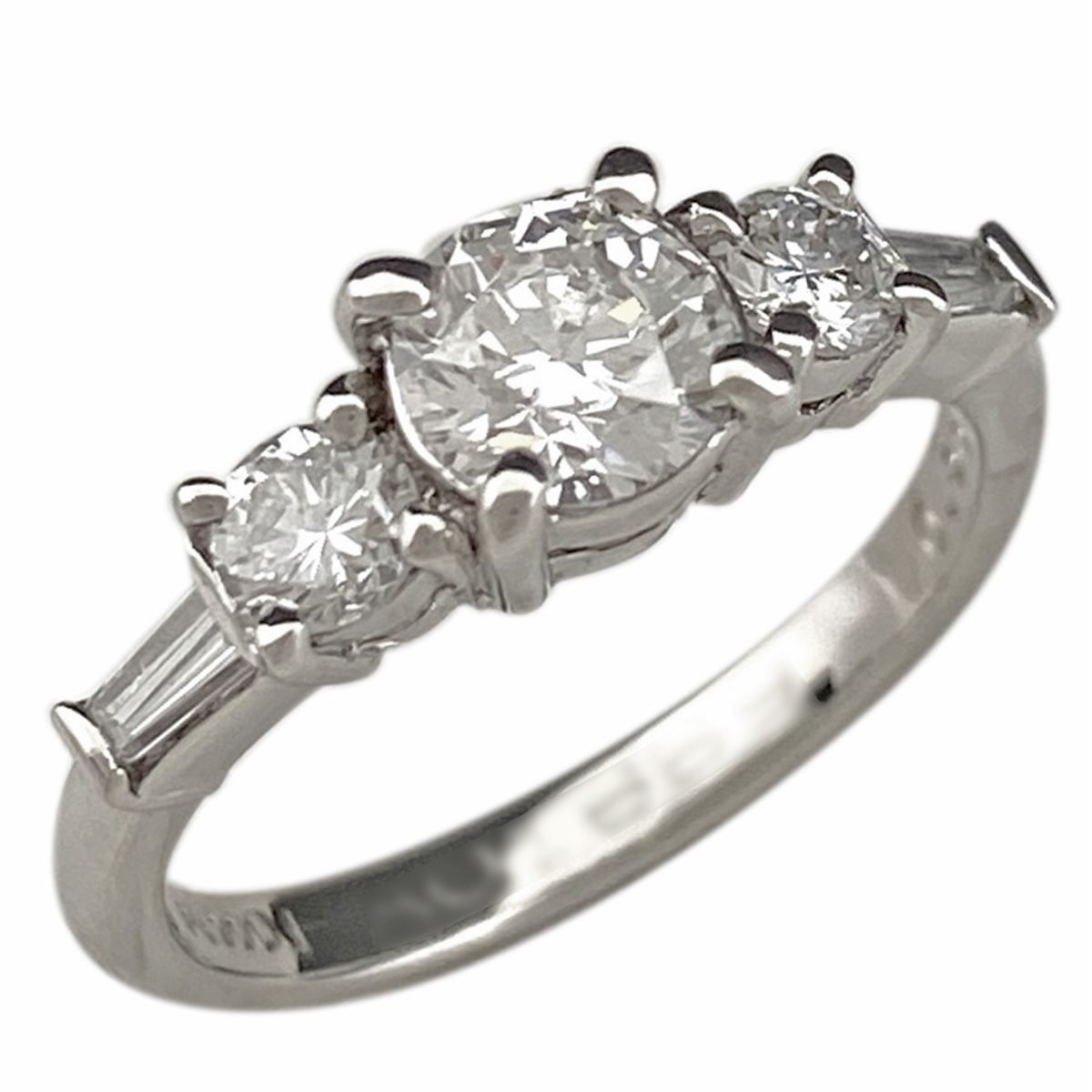 タサキ TASAKI ダイヤモンド デザインリング プラチナ 指輪 メレダイヤ 