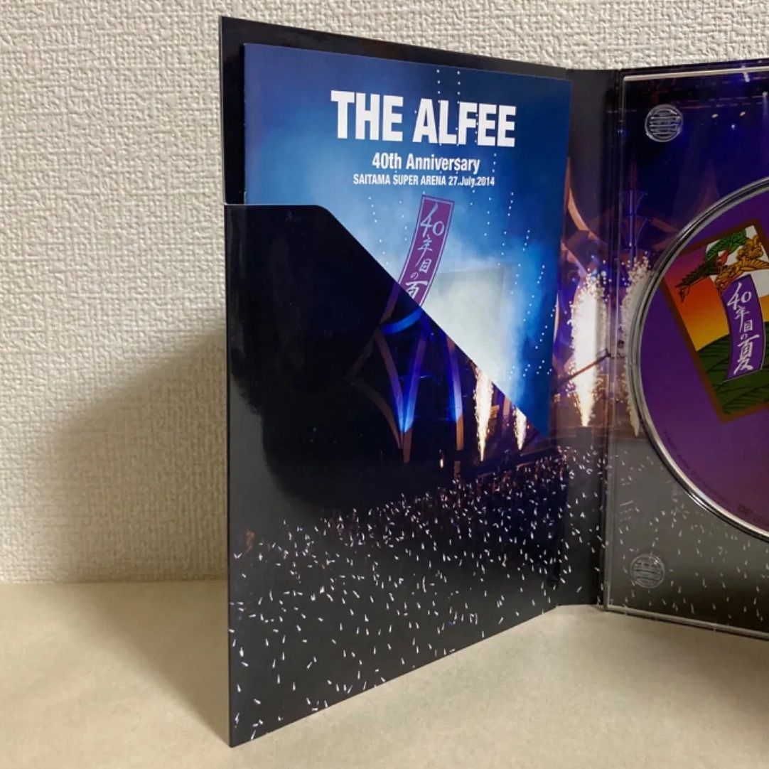 アルフィー DVD THE ALFEE 40th Anniversary 2014 40年目の夏 公式版 - DVD