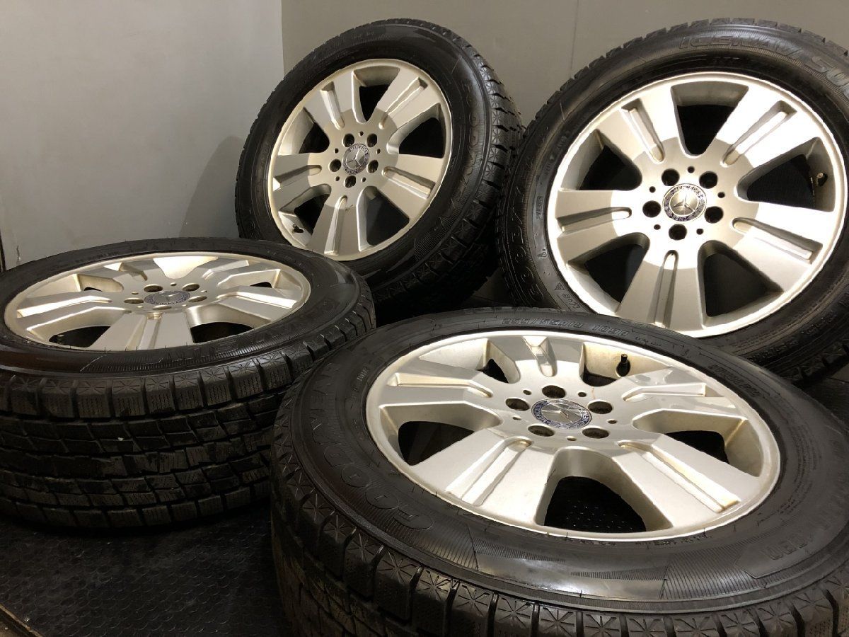 【GOODYEAR ICENAVI SUV 235/55R18】スタッドレス【MAK ストックホルム 18インチ 8J5HPCD108+45】バリ溝 VOLVO ジャガー等　(VTM056) GOODYEAR ICENAVI SUV 235/55R18】スタッドレス【MAK ストックホルム