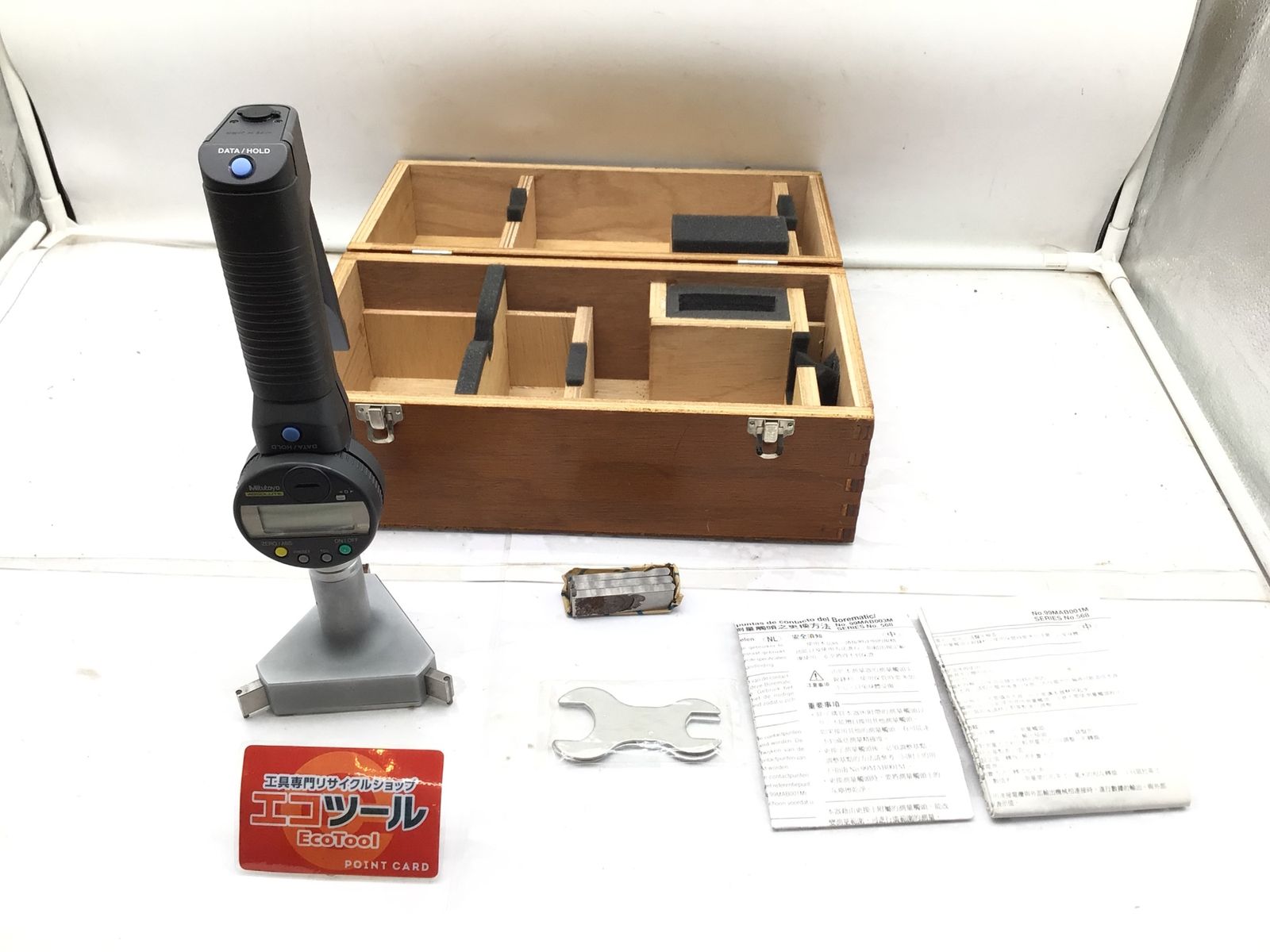 品 〇Mitutoyo ABSボアマチック3点式内側測定器 568-348 ITQES7P66RJW エコツール笠寺店 M02