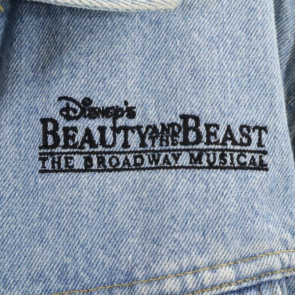 リー USA製 Beauty and the Beast 美女と野獣 バック刺繍