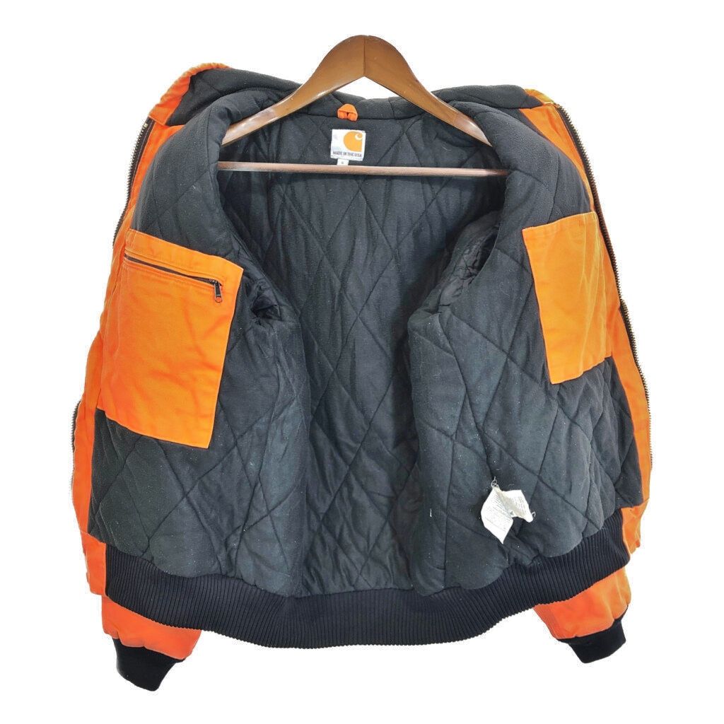 USA製 Carhartt カーハート アクティブパーカージャケット オレンジ