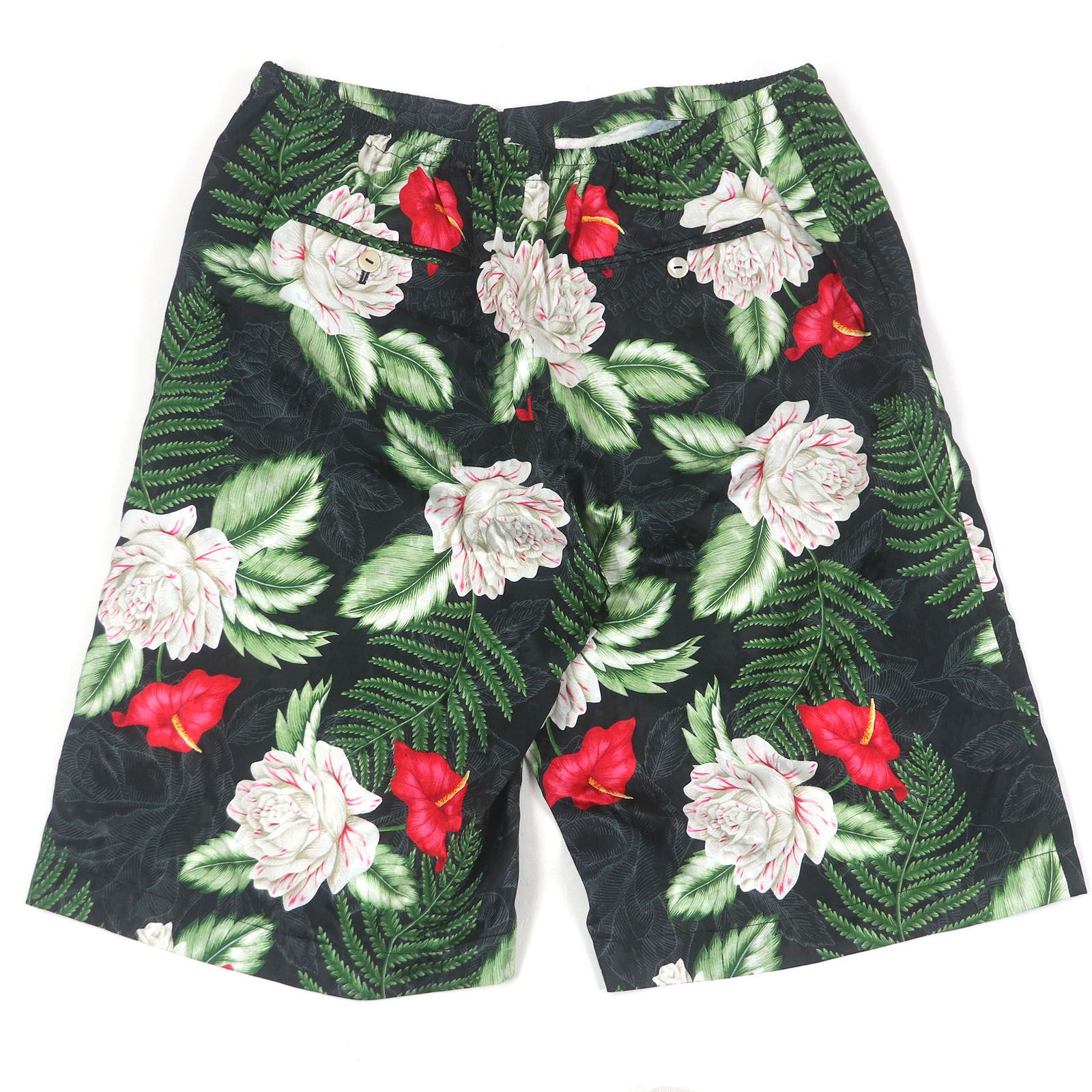 未使用品□GUCCI グッチ 619073 HAWAIIAN GUCCI SOUL シルク混