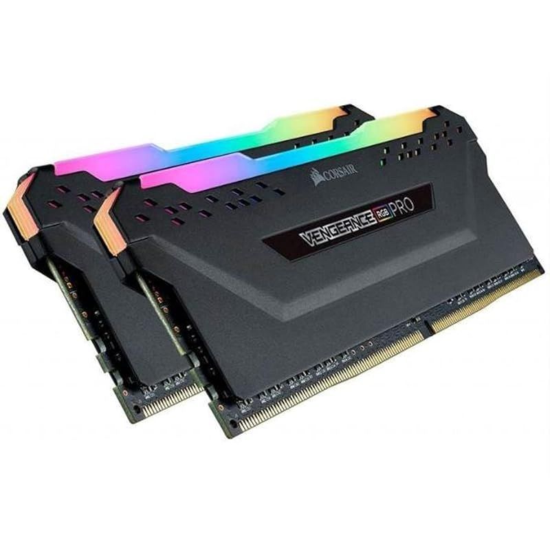 Corsair DDR4-3600MHz デスクトップPC用 メモリ VENGANCE RGB PRO SLシリーズ 16GB 8GB×2枚 CMH16GX4M2Z3600C18