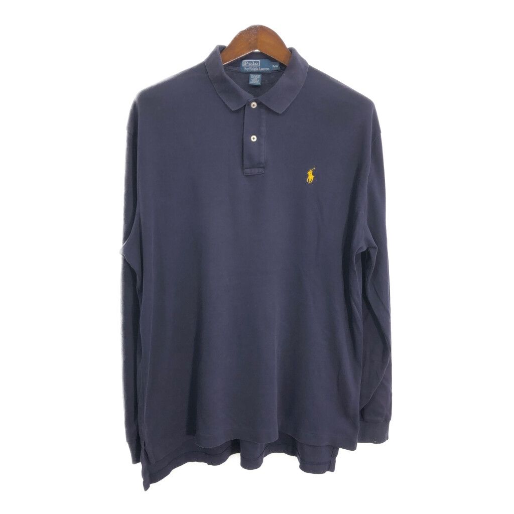 新品タグ付きPolo Ralph Lauren ネイビー長袖シャツ サイズ2