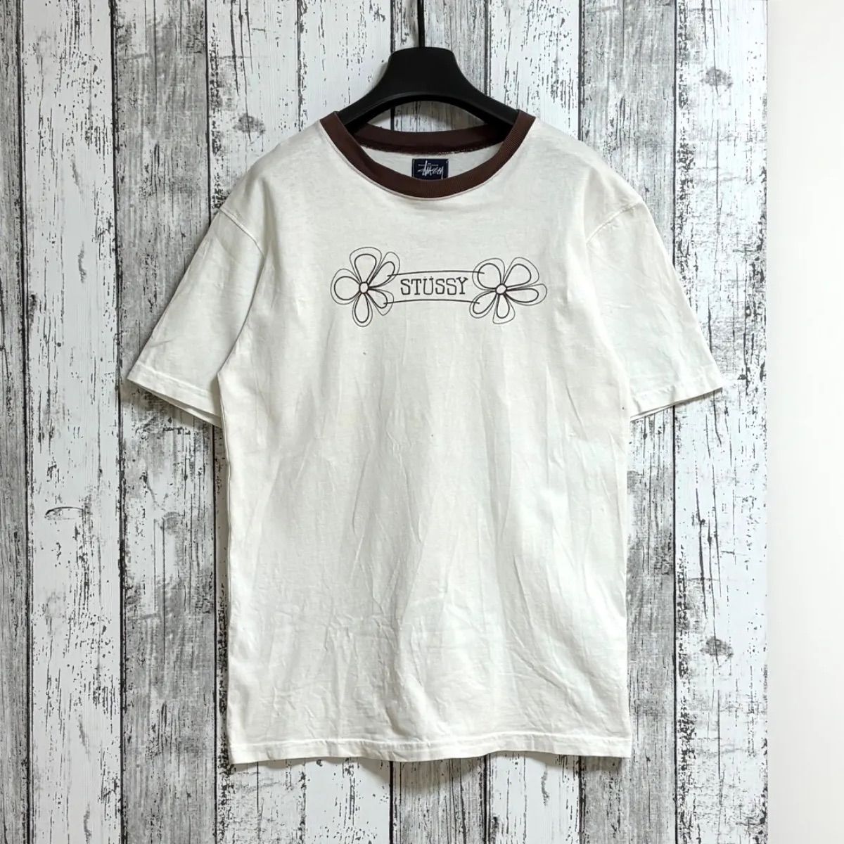 90s〜 USA製 OLD STUSSY Tシャツ Lサイズ 銀タグ