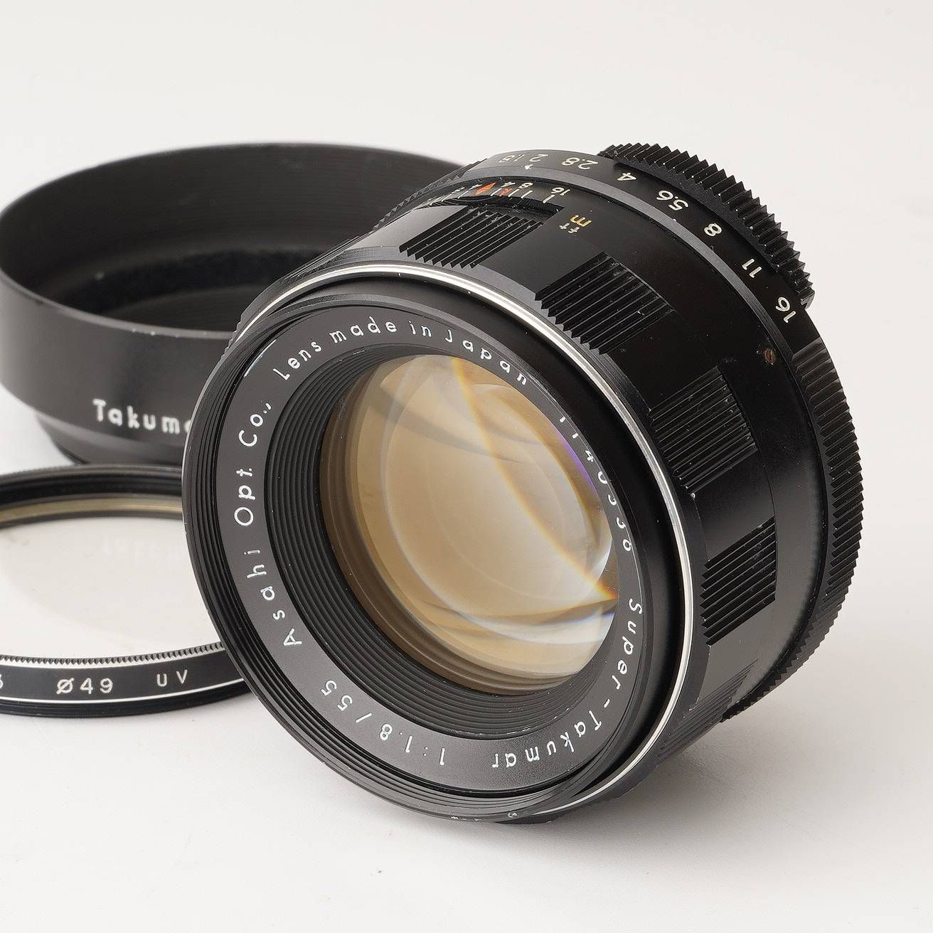 ASAHI PENTAX S2ブラックSuper Takumar55mm 1:2 美品 アサヒ