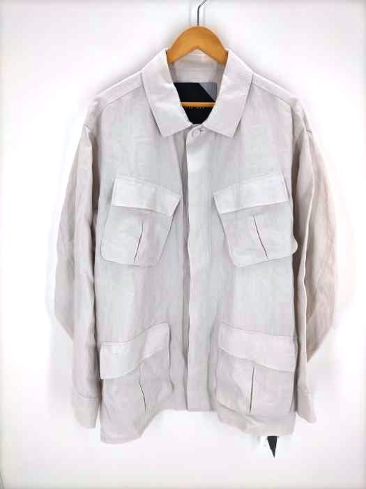 ATON/エイトン　リネン　ファディーグジャケット エイトン ATON LINEN WEATHER ジャングルファティーグジャケッ - メルカリ