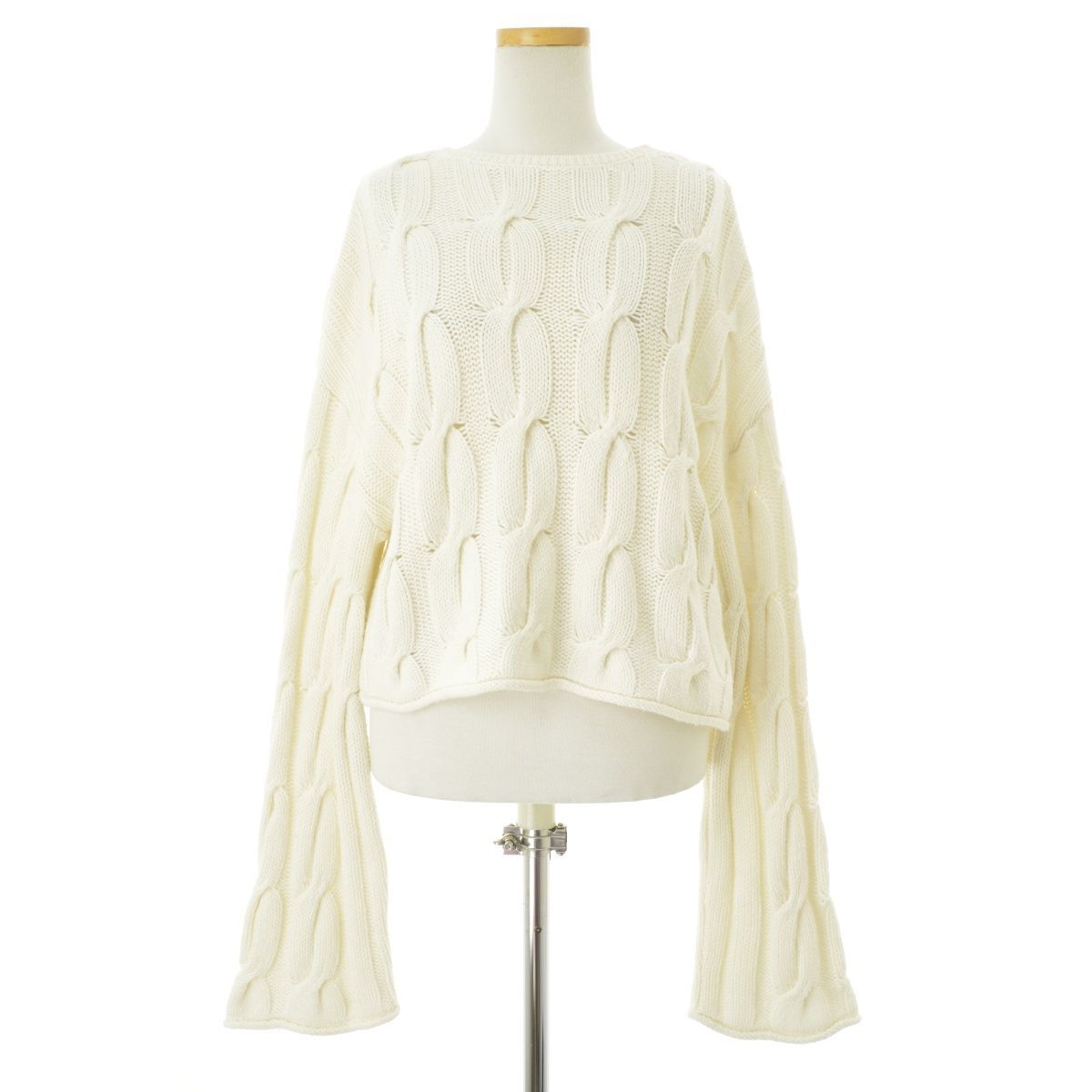 ミューズ ドゥーズィエム クラス 23AW JOYFUL ケーブルプルオーバー DEUXIEMECLASSE】23AW 23080500410030 JOYFULケーブル プルオーバー