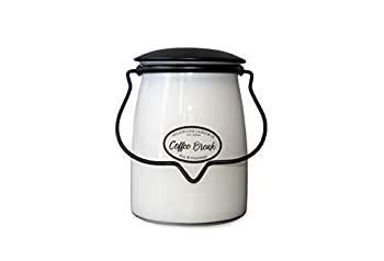 Milkhouse Candle Company クリーム色の香り付きソイキャンドル バタージャーキャンドル 22-Ounce