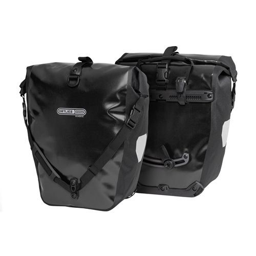 〇 ORTLIEB オルトリーブ バックローラー クラシック QL2.1 ペア F5301 ブラック 40L×2 IP64 サイドバッグ パニアバッグ BRIGHTFACE_UK