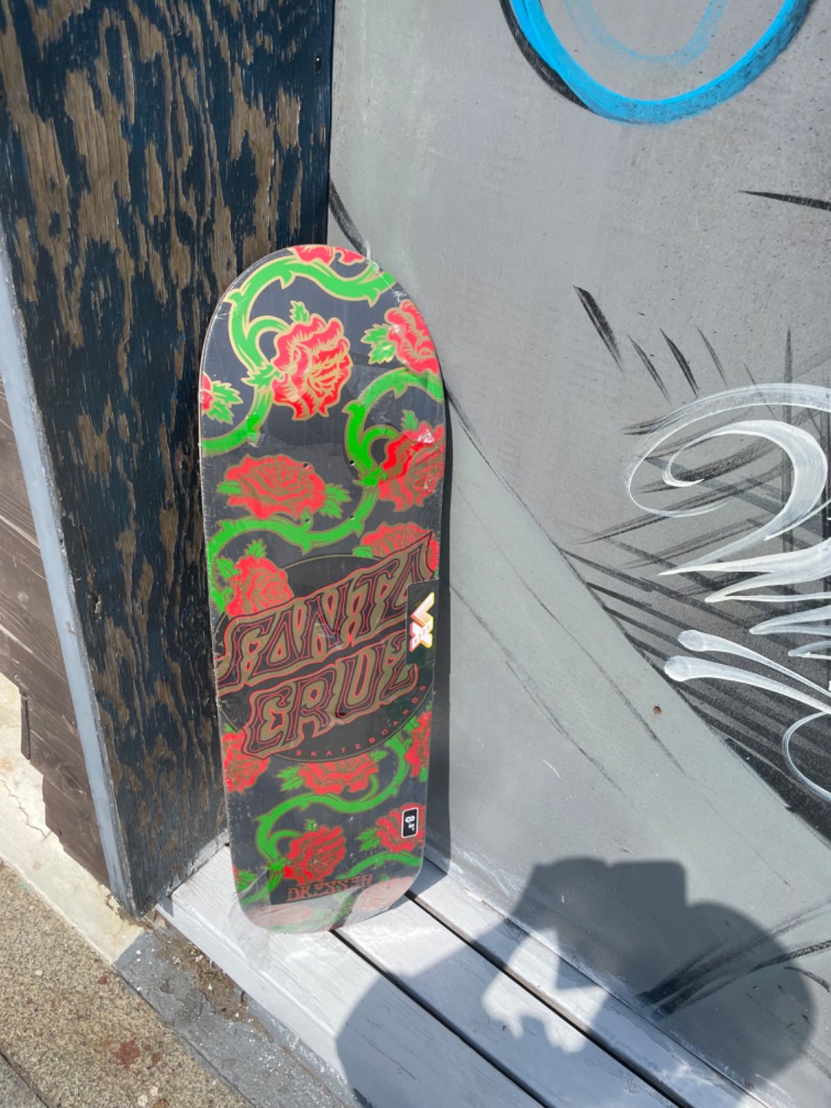SANTA CRUZ スケートデッキ DRESSEN ROSES DOT