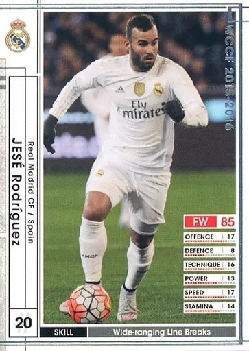 中古】WCCF 272/347[白]：ヘセ・ロドリゲス - メルカリ