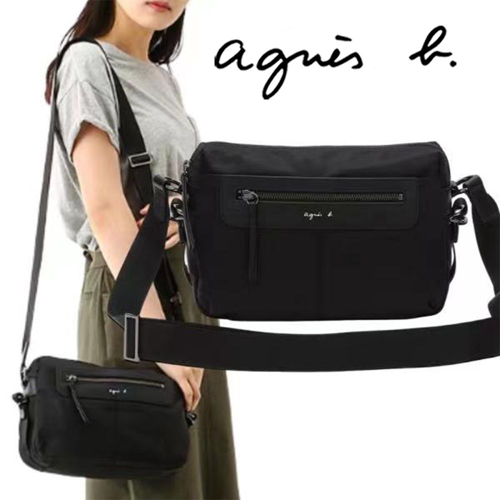 agnes b. アニエスベー ショルダーバッグ レディース 軽量 ショルダーバッグ ポシェット バックパック リュック