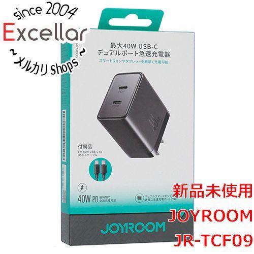 [bn:9] JOYROOM　40W 2C デュアルポート急速充電器　JR-TCF09