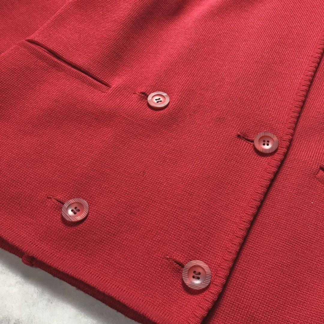 イブサンローラン Yves Saint Laurent 赤 ジャケット M