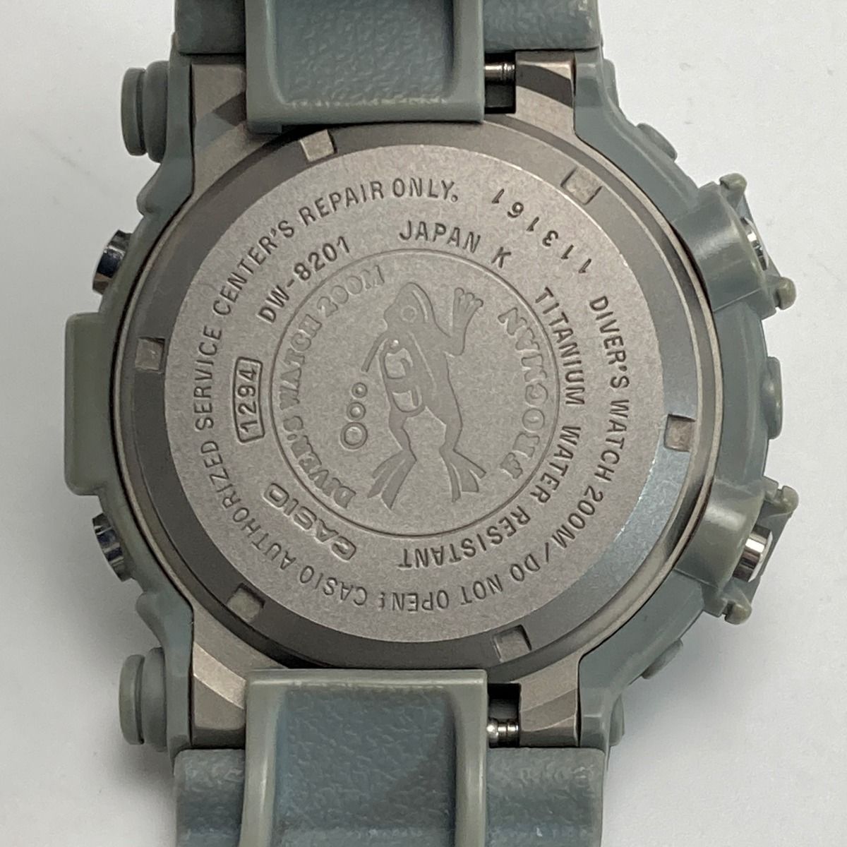 CASIO G-SHOCK シルバー フロッグマン DW-8201GF-8JF CASIO カシオ G-SHOCK フロッグマン DW-8201GF-8JF クォーツ