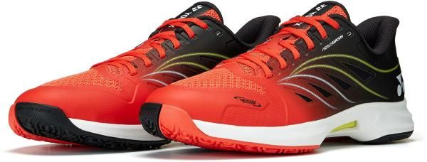 【新品・5営業日で発送】YONEX ヨネックス パワークッションエアラスダッシュ5GC (SHTAD5GC) 色 : フレイムレッド／BK サイズ : 22.0 