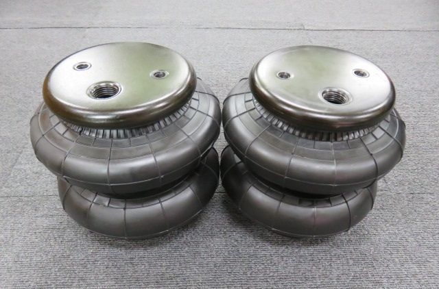 エアバック エアースプリング 1 2NPT 2個 エアサス ミニトラック ファイヤーストーンタイプ シボレーC1500 ダッジ カプリス インパラ 244C D2600