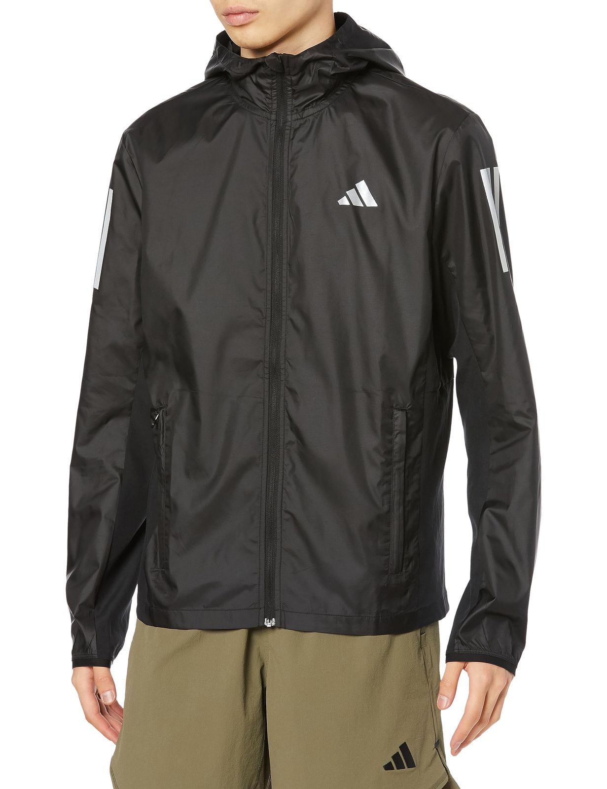 [アディダス] ランニング オウン ザ ラン ジャケット NDU68 メンズ ブラック (HZ4523) J/XL [ブラック (HZ4523)] [XL]