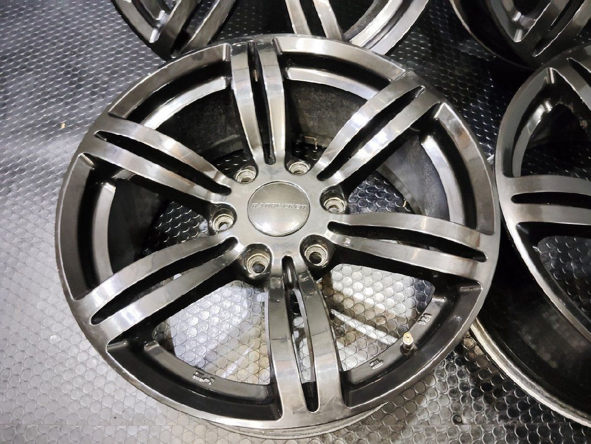 BADRUCKER バッドラッカー 社外ホイール 18インチ 4本 8J6HPCD139.7 38 200系ハイエース等 VHI202