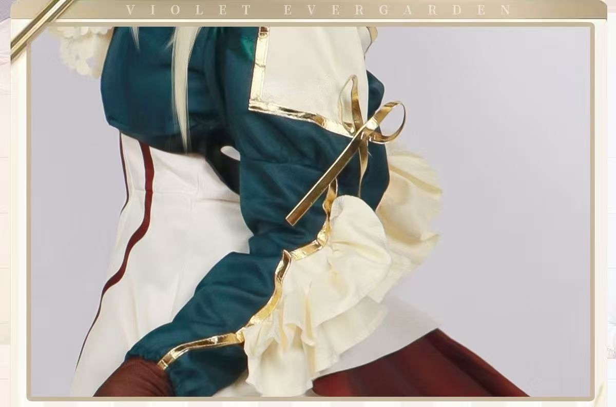 コスプレ衣装セット｜フルセット ウィッグ｜紫羅蘭の永遠花園風｜女性用XS-3XLサイズ