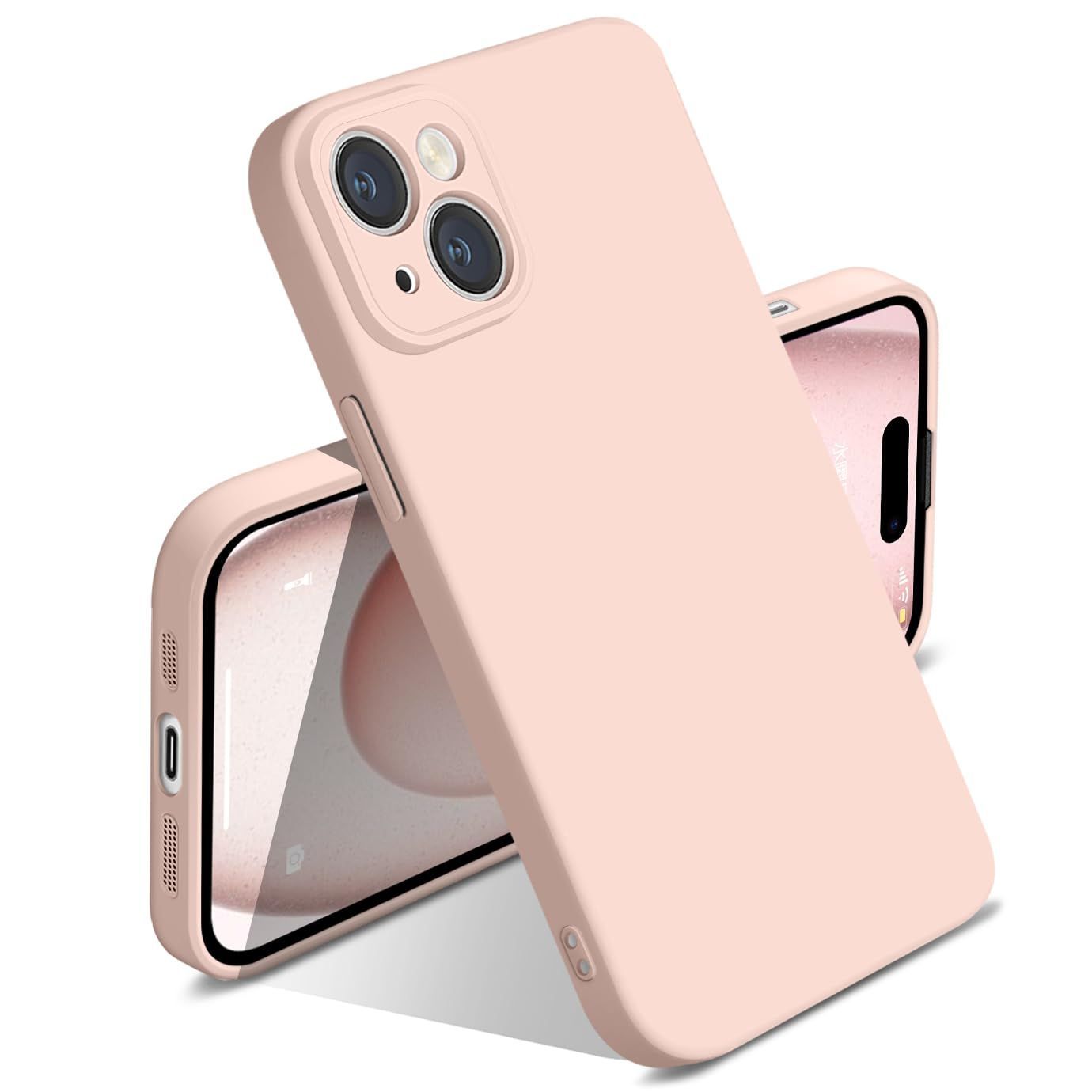 iPhone 15 Plus ケース シリコン 液体シリコン 耐衝撃 iphone15 Plus 