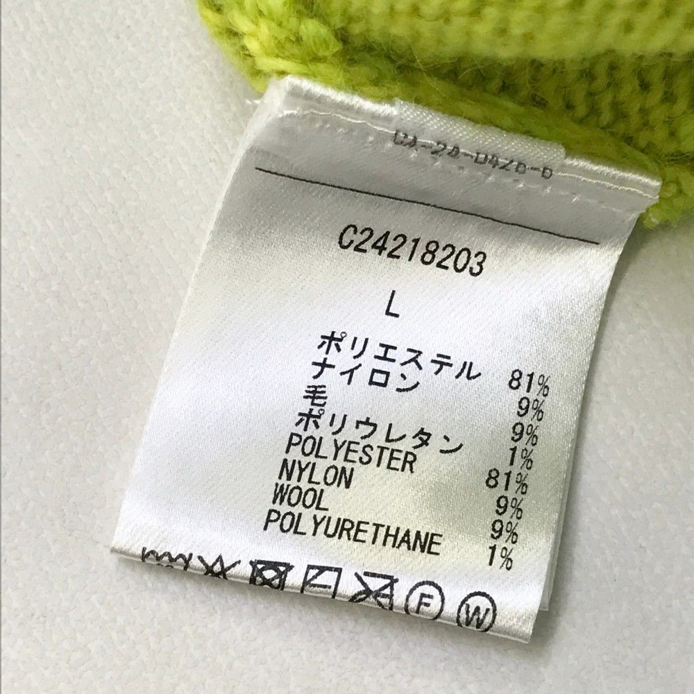 ニットセーター グリーン系