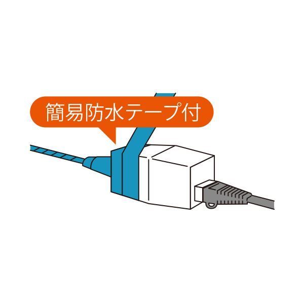 まとめ) エレコム 屋外用コンパクトRJ45中継コネクタ（Cat5E） カテゴ