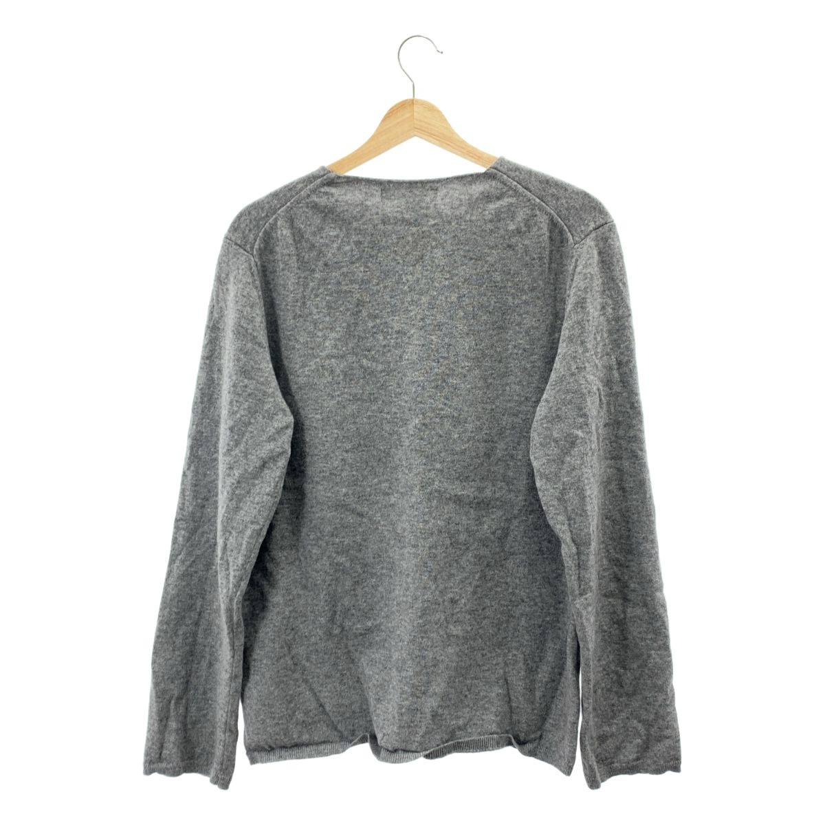 COMME des GARCONS SHIRT コムデギャルソンシャツ 2025AW wool jersey gauge12 STRONG WILL embroidery ニット M グレー メンズ WWW_NOITHATQUANGTHANH_NET