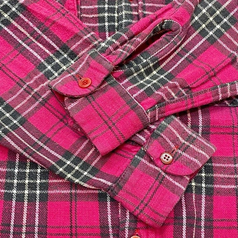 60's～70's MONTGOMERY WARDヘビーネルシャツ Mサイズ