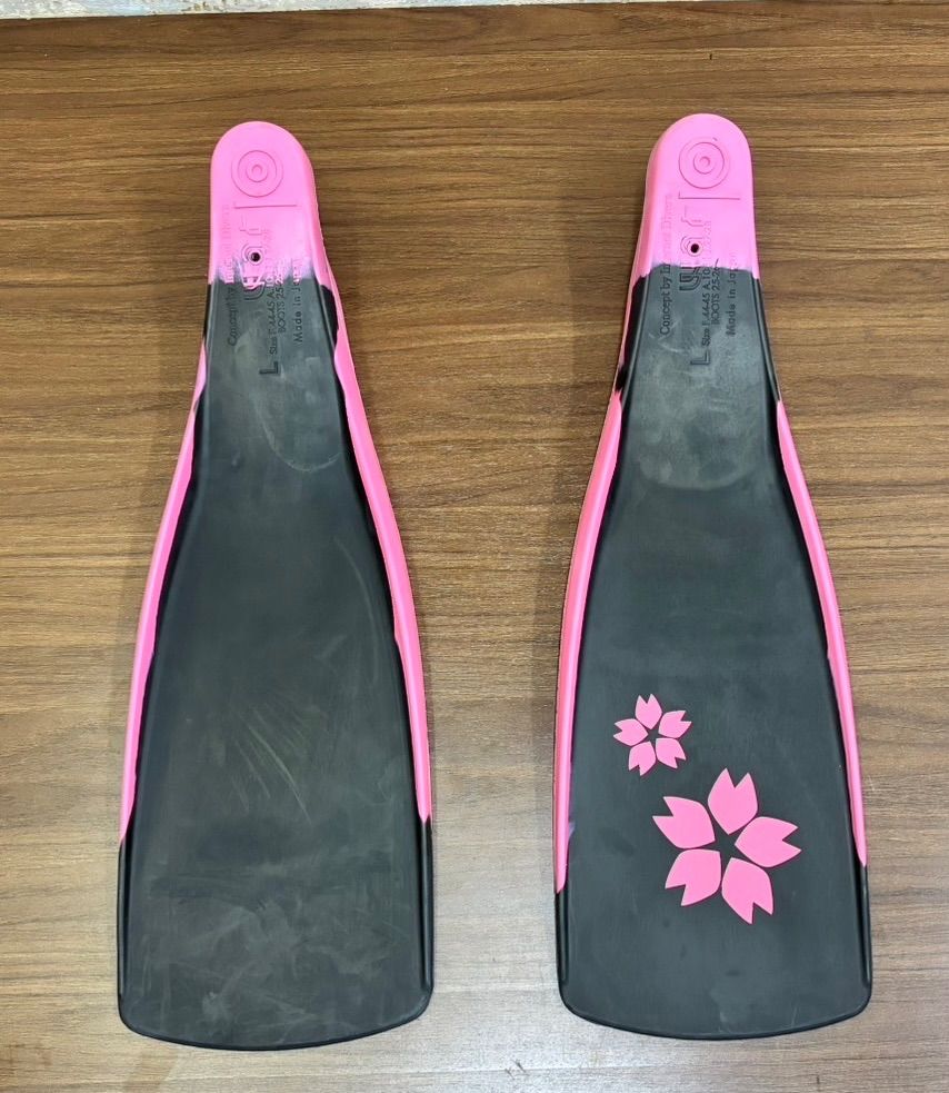 フクダ精工 FKD AC-LH 75°x75x20x25.4 左刃シングルアングルカッター スポーツ用品 GULL(ガル) ワープフィン Lサイズ (ホワイト) GF-2292