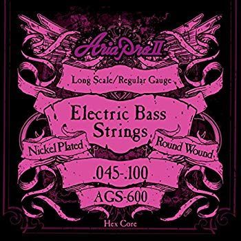 AriaProII アリアプロツー ベース弦 Long Scale ロングスケール用 AGS-600 wyw801m