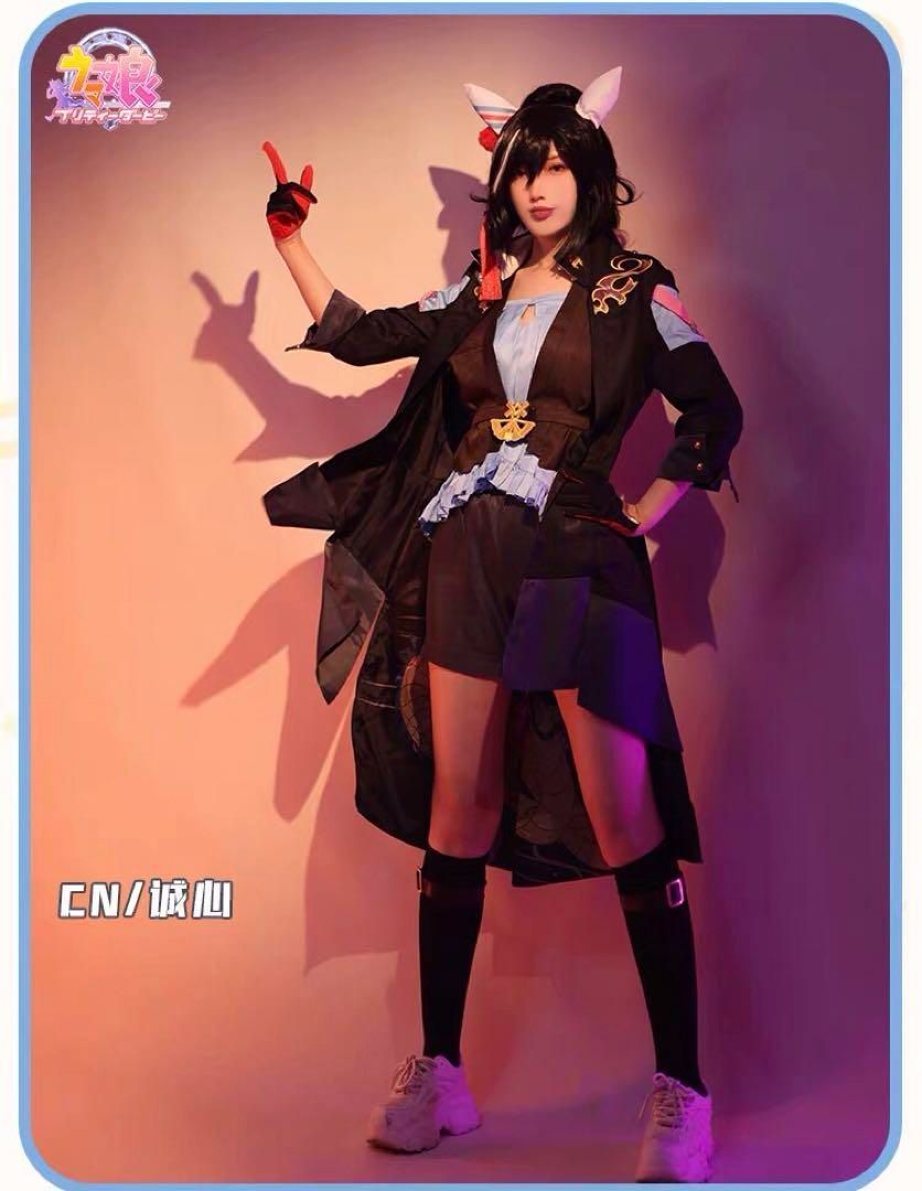 ウマ娘 カツラギエース コスプレ 衣装 ウィッグ 靴 追加可