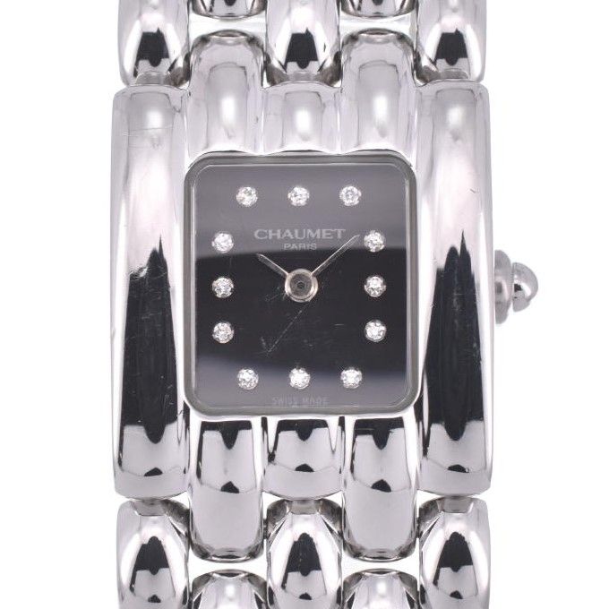 ✨美品　稼働品✨CHAUMET ケイシス 12p ダイヤ99351-045 ショーメ Chaumet 99351-045 ケイシス 12P ダイヤモンド