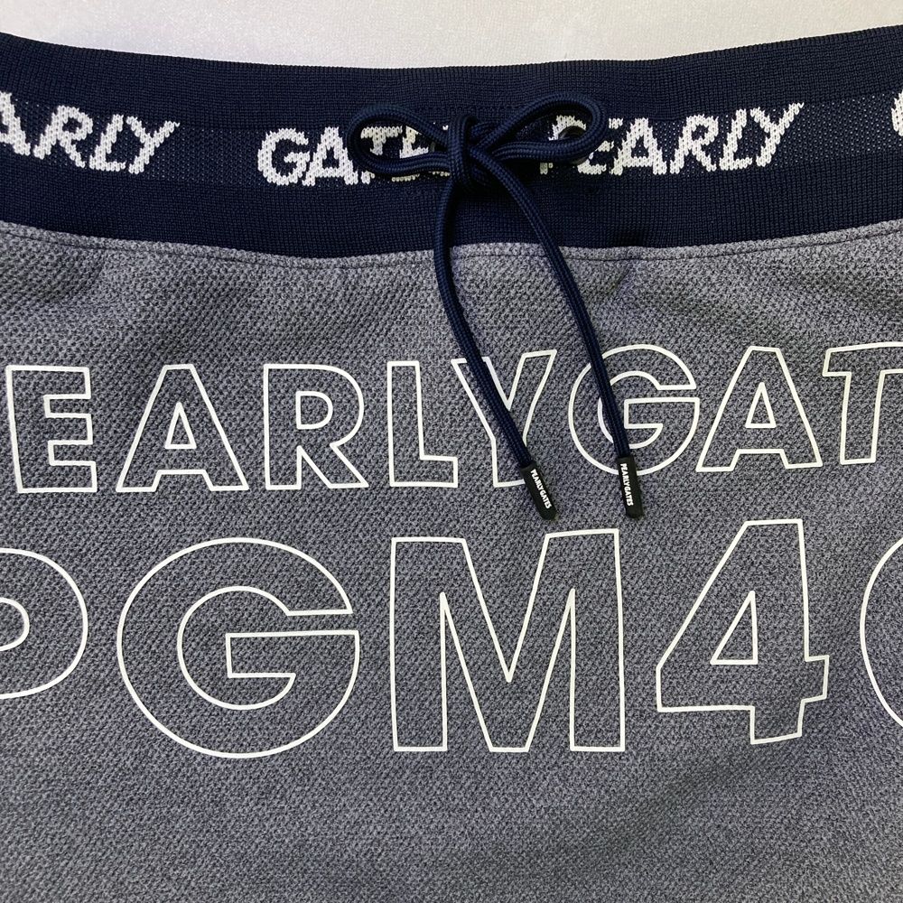 安定感のある サイズ 00 PEARLY GATES パーリーゲイツ 055-2134416 スカート ロゴ グレー系 240101543750 ゴルフウェア レディース ストスト