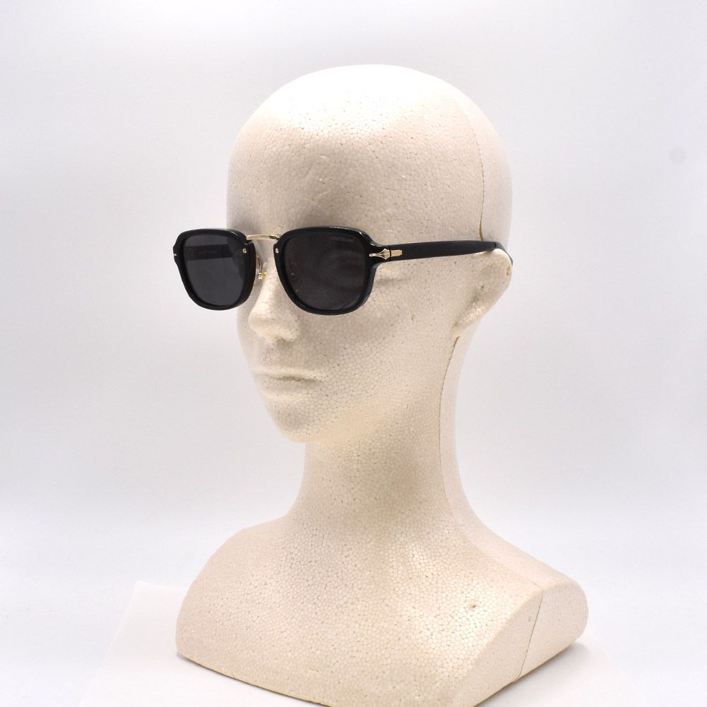 国内正規品 モンブラン MONTBLANC MB0264S 001 サングラス アジアンフィット メガネ 眼鏡 UVカット 紫外線カット メンズ  レディース スモーク ブラック