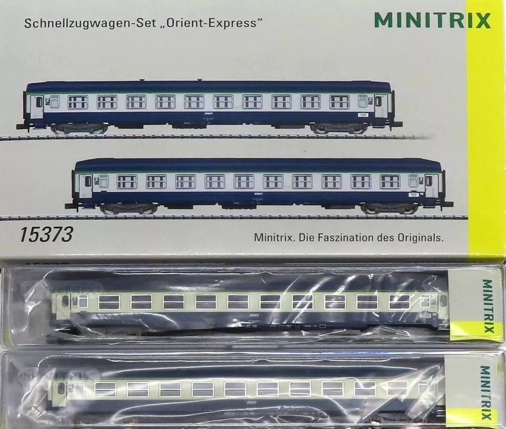 鉄道模型 1|160 Schnellzugwagen-Set ”Orient-Express” 2両セット 15373