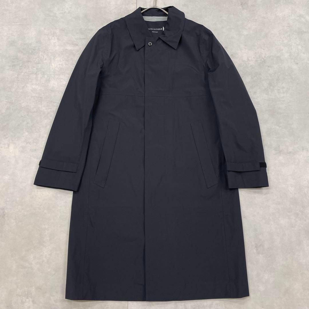 MACKINTOSH マッキントッシュ ステンカラーコート ロング ナイロン